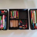 Kệ Bàn Modular Dowel 20mm Có Ngăn Kéo (Modular Dowel Desk Shelf with Drawers) - Thumbnail 6
