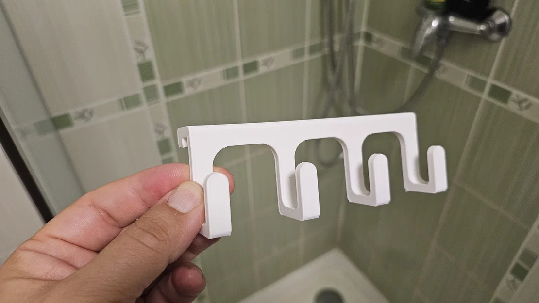 Giá treo khăn móc lên vách tắm kính - Image 5