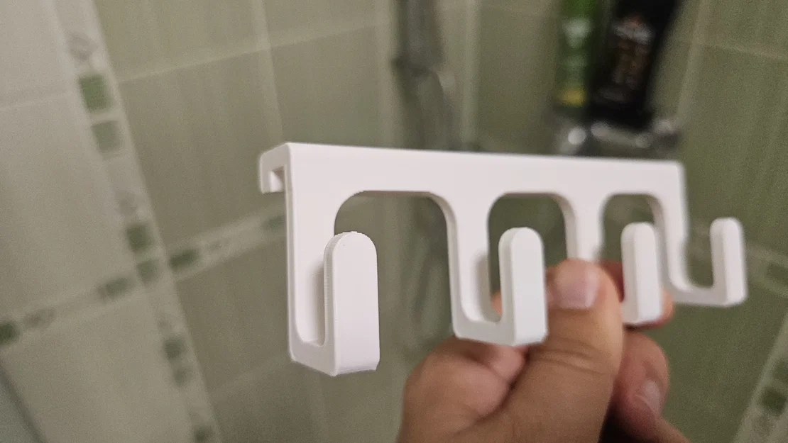 Giá treo khăn móc lên vách tắm kính - Image 6