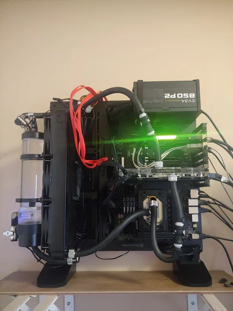 Bộ chân đế in 3D cho vỏ máy Thermaltake P3 thiết kế ngược (Inverted) - Image 1