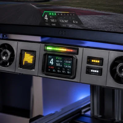 Hệ Dashboard SimRacing DIY mô-đun (Snap & Lock)