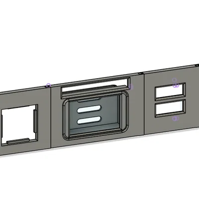 Hệ Dashboard SimRacing DIY mô-đun (Snap & Lock)