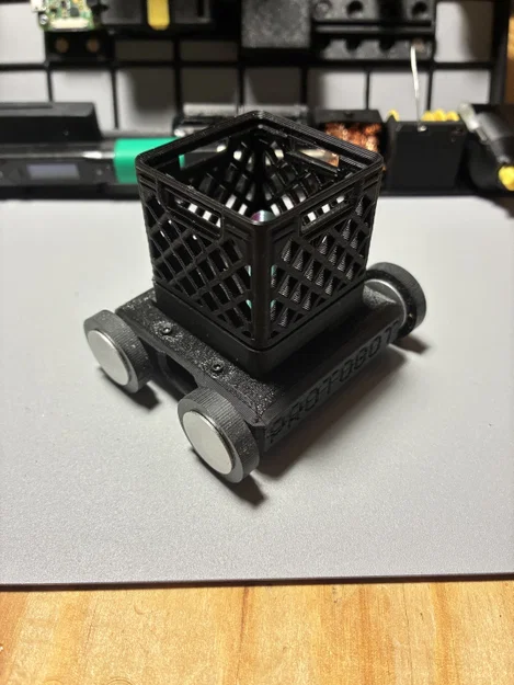 Đế gắn Gridfinity cho ProtoBot: Nâng cấp robot vận chuyển mini - Image 1