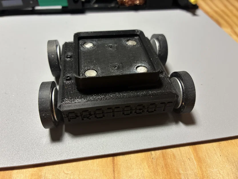 Đế gắn Gridfinity cho ProtoBot: Nâng cấp robot vận chuyển mini - Image 2