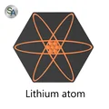 Mô hình biểu diễn nguyên tử Lithium - Thumbnail 1
