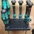 Giá treo tua vít tổ ong 3D - Giải pháp sắp xếp công cụ DIY gọn gàng - Thumbnail 2