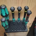 Giá treo tua vít tổ ong 3D - Giải pháp sắp xếp công cụ DIY gọn gàng - Thumbnail 3