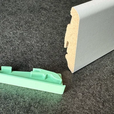 Nắp bịt đầu nẹp chân tường Neuhofer Busca FU060L - Phụ kiện in 3D