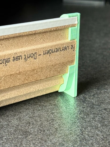 Nắp bịt đầu nẹp chân tường Neuhofer Busca FU060L - Phụ kiện in 3D - Image 2