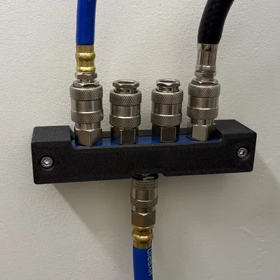 Giá Treo Tường Manifold Khí Nén (Air Manifold Wall Mount)