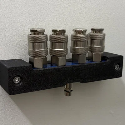 Giá Treo Tường Manifold Khí Nén (Air Manifold Wall Mount)