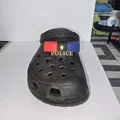 Thanh đèn cảnh sát gắn Crocs (clogs) bản cải tiến - Thumbnail 3