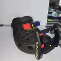 Thanh đèn cảnh sát gắn Crocs (clogs) bản cải tiến - Thumbnail 4
