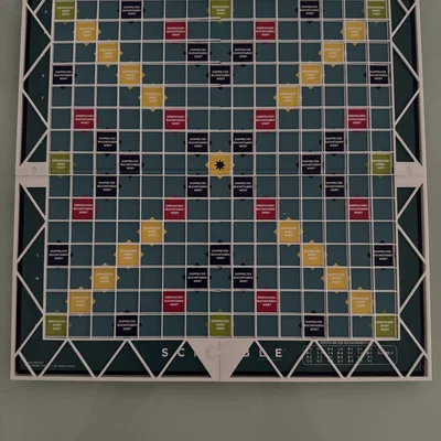 Scrabble-Raster / Giá giữ quân chữ (Tile Holder) cho Scrabble