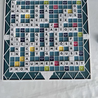 Scrabble-Raster / Giá giữ quân chữ (Tile Holder) cho Scrabble