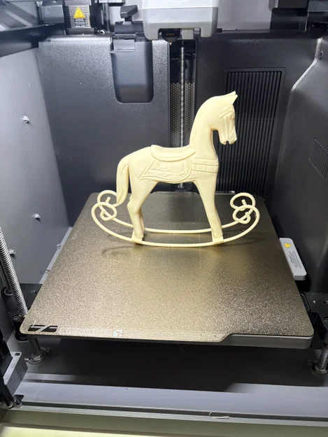 Ngựa Bập Bênh (Rocking Horse) – Mẫu trang trí in 3D - Image 2