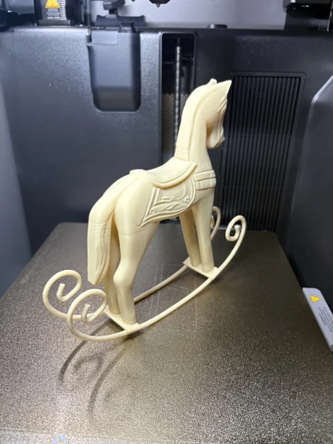 Ngựa Bập Bênh (Rocking Horse) – Mẫu trang trí in 3D - Image 7