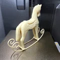 Ngựa Bập Bênh (Rocking Horse) – Mẫu trang trí in 3D - Thumbnail 7