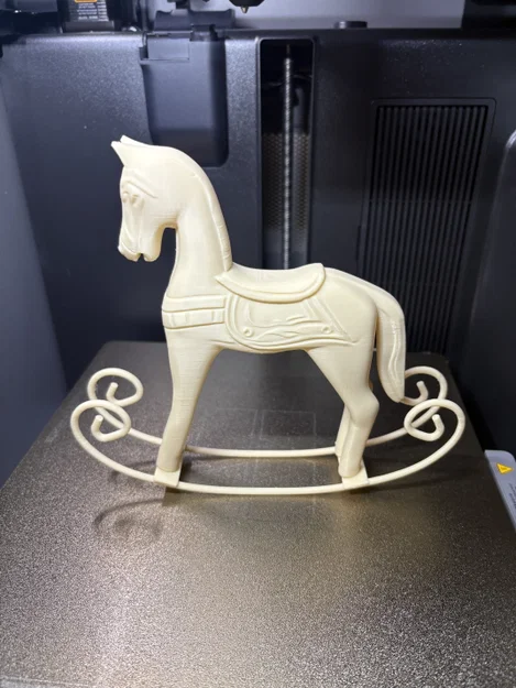 Ngựa Bập Bênh (Rocking Horse) – Mẫu trang trí in 3D - Image 9