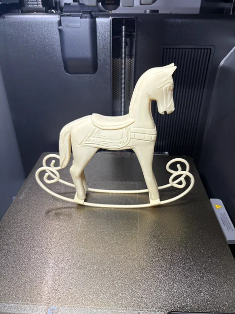Ngựa Bập Bênh (Rocking Horse) – Mẫu trang trí in 3D - Image 10