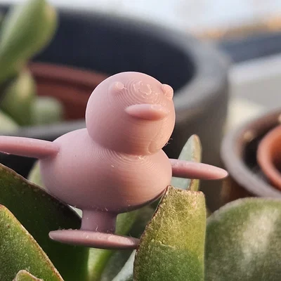 Cheerful Chappy Charm: Phụ kiện chú vịt đáng yêu cho giày dép