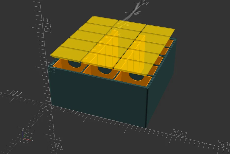 GridStack Deck Box — Lưu trữ TCG tùy biến (Parametric) - Image 1