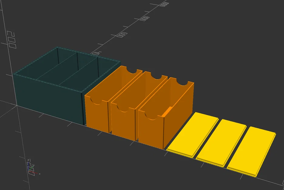 GridStack Deck Box — Lưu trữ TCG tùy biến (Parametric) - Image 3
