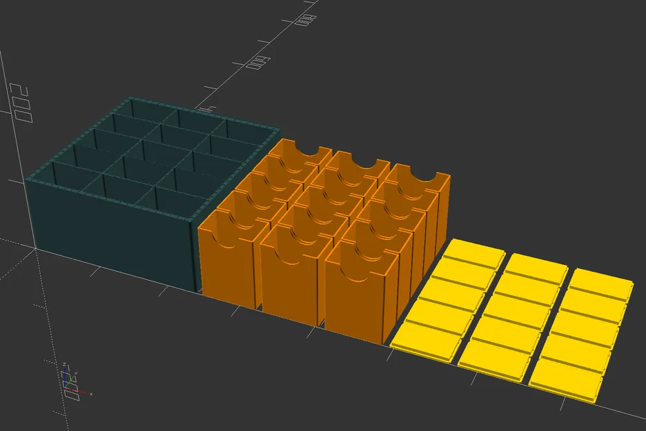 GridStack Deck Box — Lưu trữ TCG tùy biến (Parametric) - Image 4