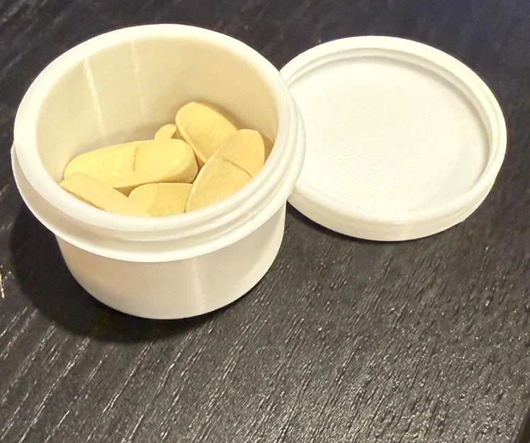 Hũ Nhỏ Nắp Vặn Ren (Small Threaded Jar) - Image 1