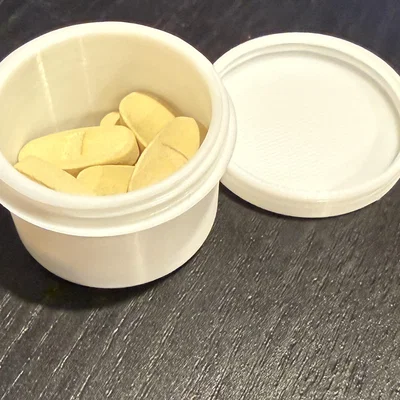 Hũ Nhỏ Nắp Vặn Ren (Small Threaded Jar)
