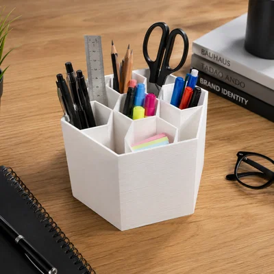 Khay đựng đồ để bàn Hexa Flower - Giải pháp trang trí góc làm việc