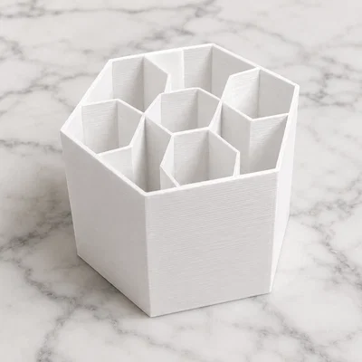 Khay đựng đồ để bàn Hexa Flower - Giải pháp trang trí góc làm việc