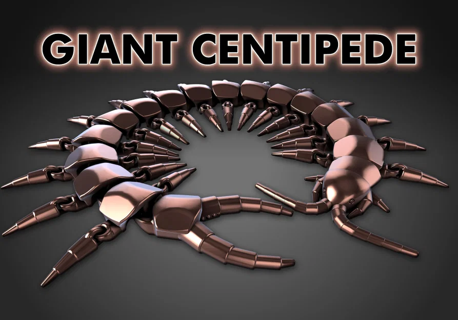 Rết Khổng Lồ Khớp Nối (Articulated Giant Centipede) - Image 2
