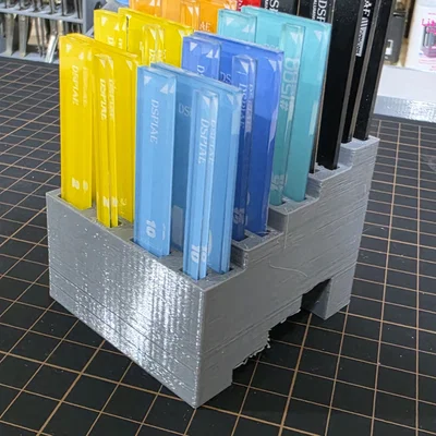 Kệ để DSPIAE Acrylic Sanding Pad dạng bậc thang (10 khe)