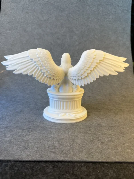 Thiên Thần Hộ Mệnh trên Ngai – Tượng Cánh Thanh Lịch | Decor In 3D - Image 3