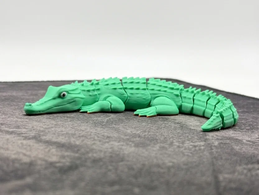 Cá sấu flexi khớp nối (Articulated Flexi Crocodile) - Image 1