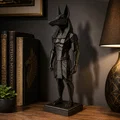 Tượng Anubis Low Poly – Vệ Thần Ai Cập | Decor In 3D - Thumbnail 2