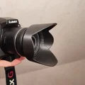 Lens hood Panasonic Lumix G Vario 14-42 (in 3D) - Thumbnail 1