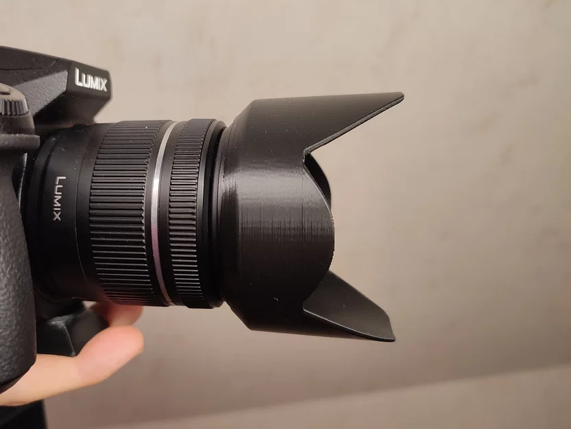 Lens hood Panasonic Lumix G Vario 14-42 (in 3D) - Image 2
