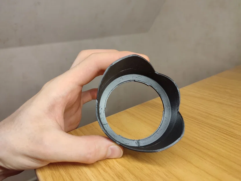 Lens hood Panasonic Lumix G Vario 14-42 (in 3D) - Image 4