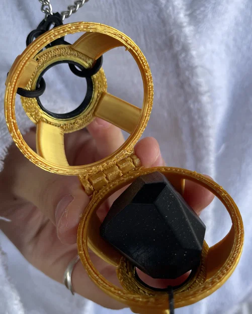 Mặt dây chuyền Skyfire của Onyx (Wings of Fire) - Image 3
