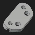 Ngàm giữ anti roll bar trước cho Tamyia XV01 EmbieRacing Kits - Thumbnail 1