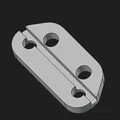 Ngàm giữ anti roll bar trước cho Tamyia XV01 EmbieRacing Kits - Thumbnail 2