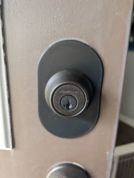 Ốp Che Dấu Smart Lock — Plate Viền Deadbolt (Nest × Yale → Deadbolt Chuẩn) - Image 1