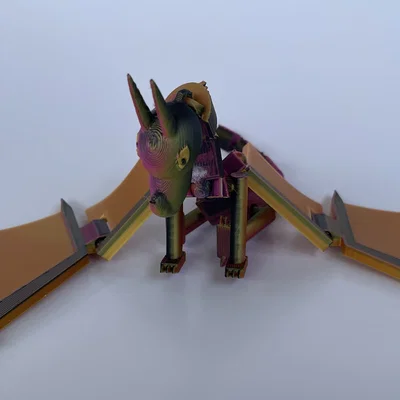 Rồng SkyWing Wings of Fire khớp nối (Articulating Wings of Fire SkyWing Dragon)