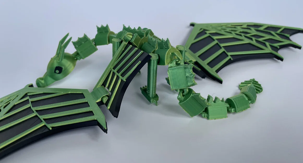 Rồng LeafWing Wings of Fire khớp nối (Articulating) - Image 4