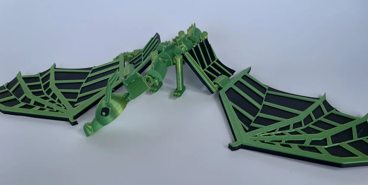 Rồng LeafWing Wings of Fire khớp nối (Articulating) - Image 5