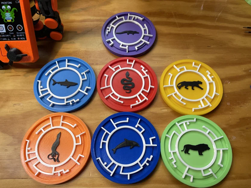 Wild Kratts Creature Discs (Đĩa Creature) - Remix thêm con vật - Image 1