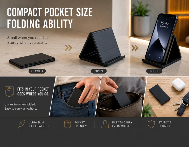 Kệ Đỡ Điện Thoại Gập Print-In-Place Mỏng Gọn V.1 - Image 3