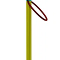 Bộ trò chơi giải đố 3D Ring on a Stick (Vòng trên que) - Thumbnail 3